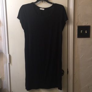 Black casual dress